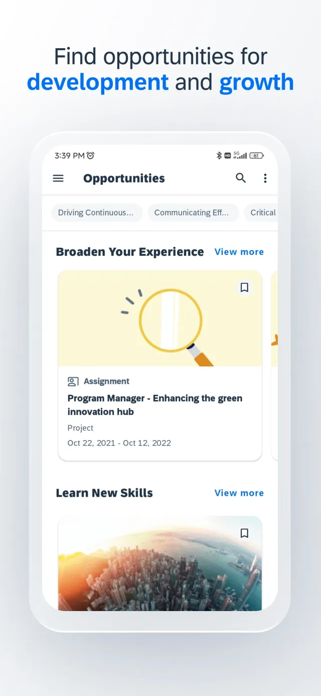SAP SuccessFactors Mobile - Screen 8