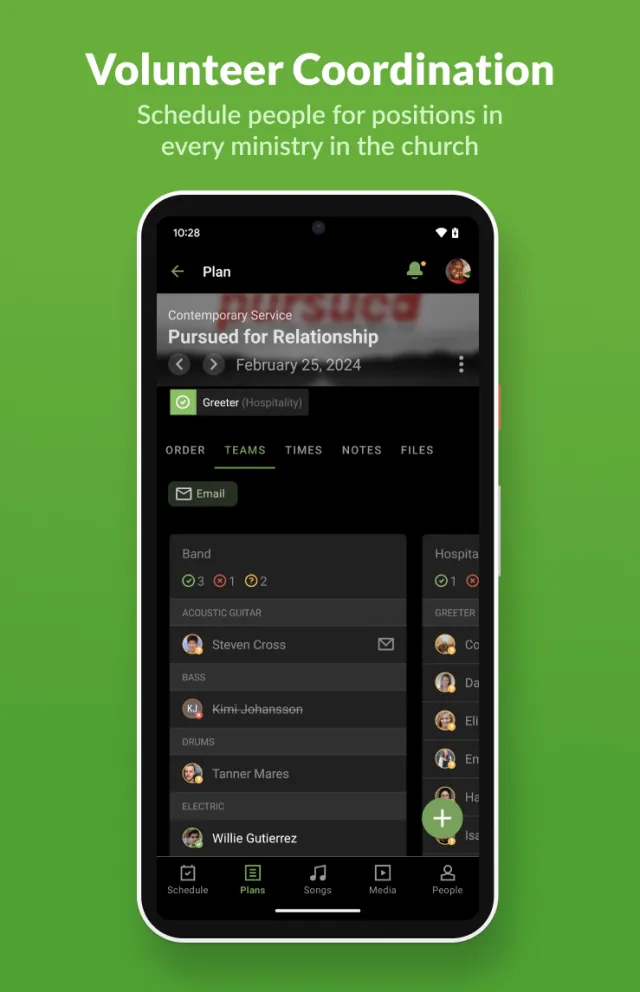 Planning Center Services - Screen 3