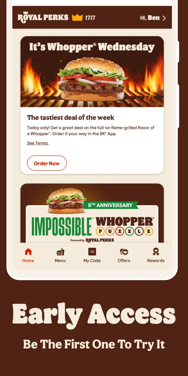BURGER KING® App - Screen 6