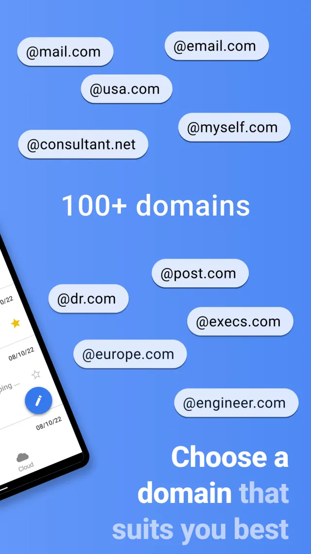 mail.com: Email app & Cloud - Screen 2