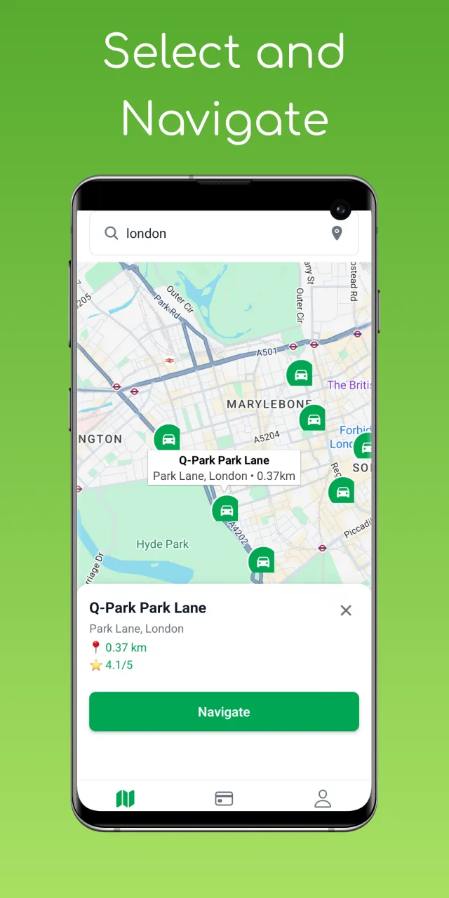 ParkingSpot - Screen 2