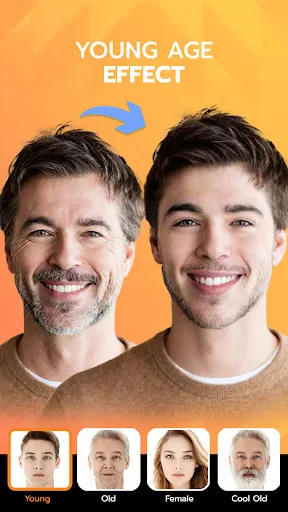 FaceLab: Future Face Aging App - Screen 3