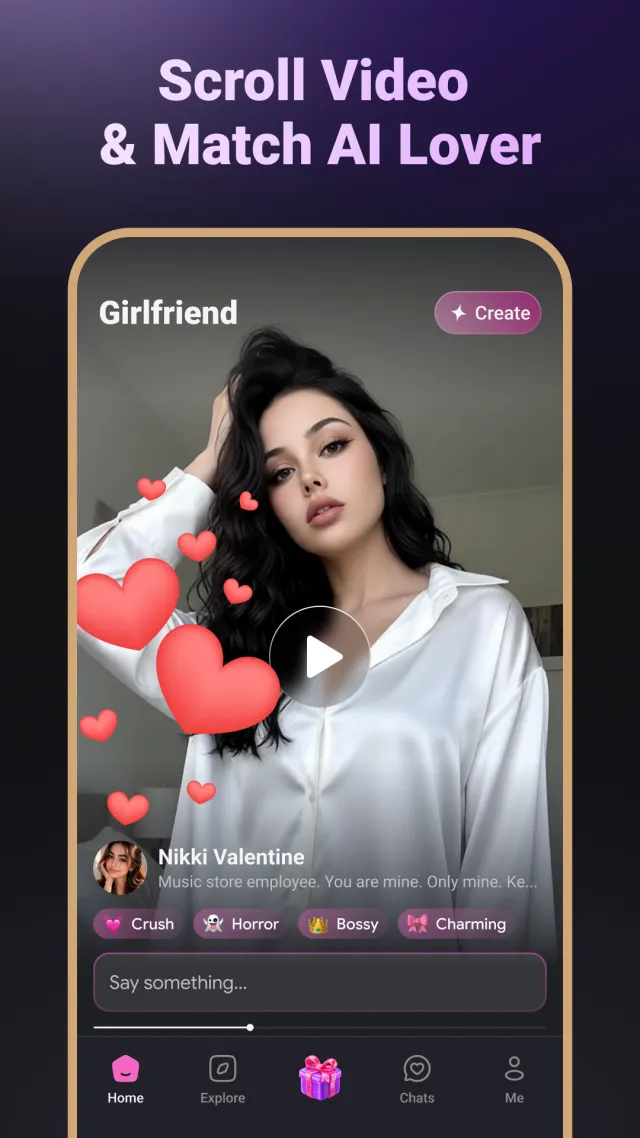 Bae Love: AI Girlfriend Chat - Screen 2