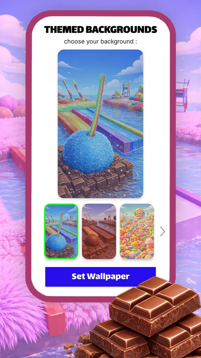 Candy Race Launcher - Screen 2