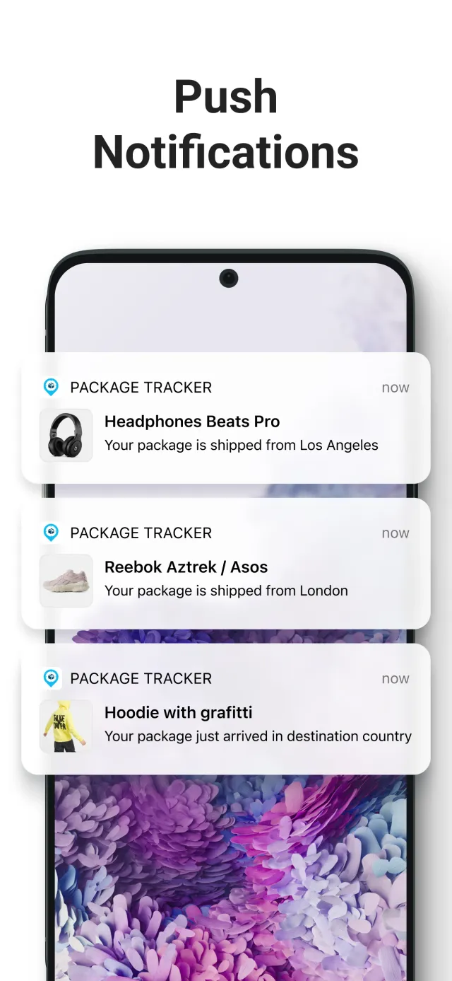 Package Tracker - pkge Mobile - Screen 4