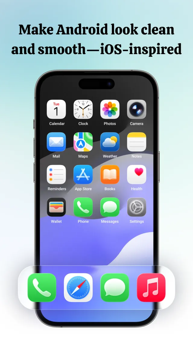 FocusOS Launcher - Screen 1