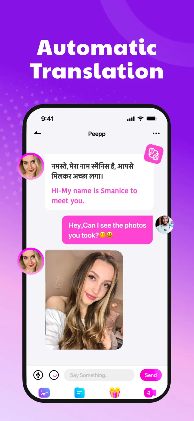 Peepp - Chat & Share - Screen 5