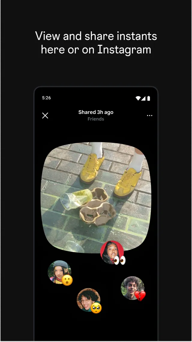 Instants, an Instagram app - Screen 5