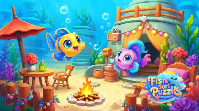 Fish Sort Puzzle: Fish Games - Screen 8