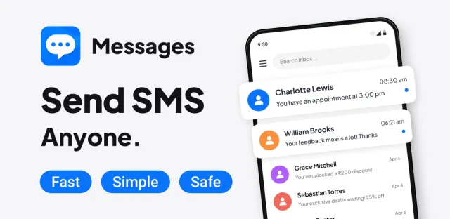 Messages - SMS Text Message - Screen 1