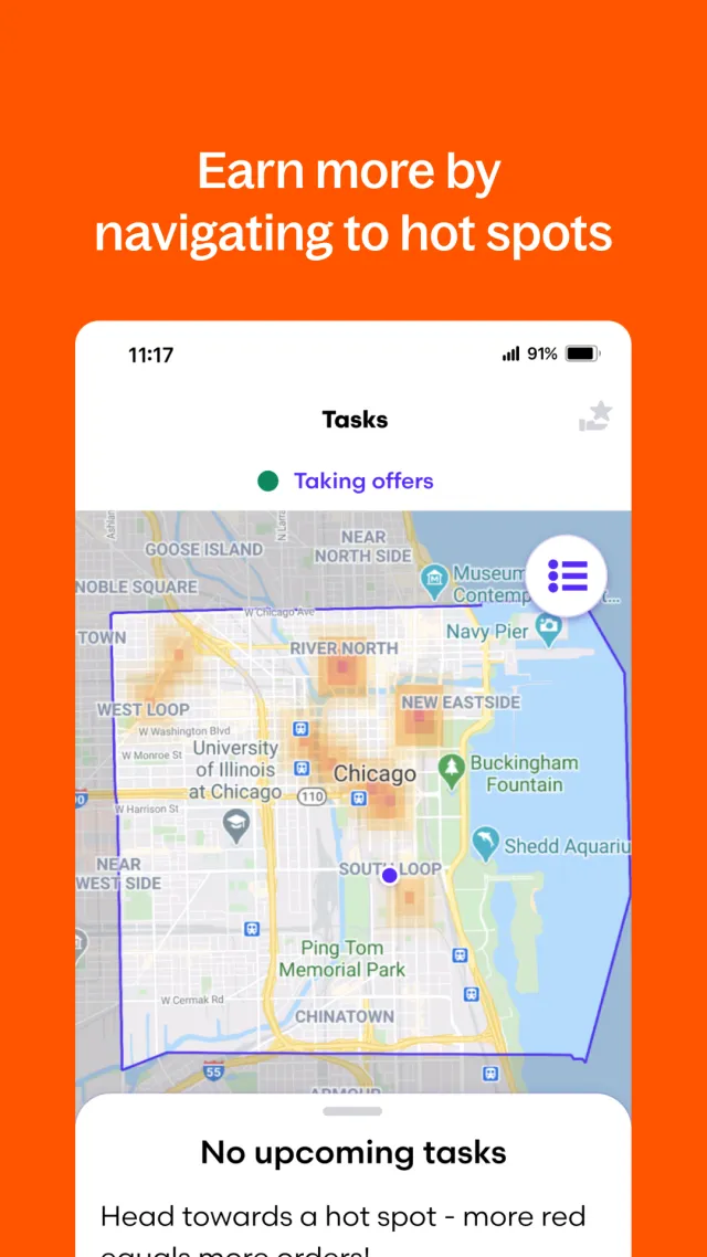 Grubhub for Drivers - Screen 5