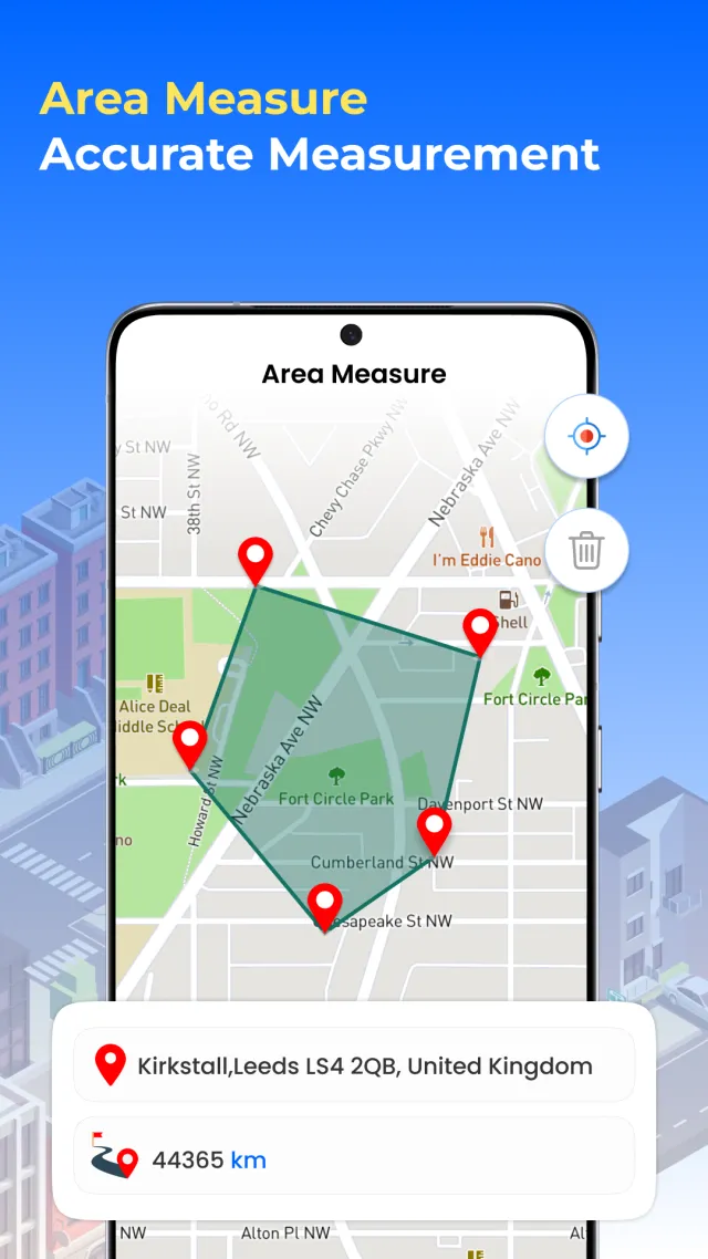 GPS Satellite Earth Map View - Screen 6