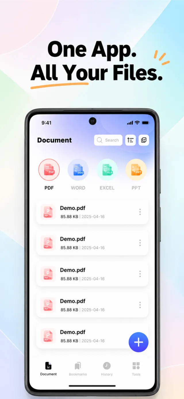 PDF Reader-Swift Doc Converter - Screen 1