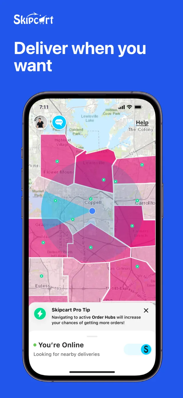Skipcart: Deliver & Earn Money - Screen 6