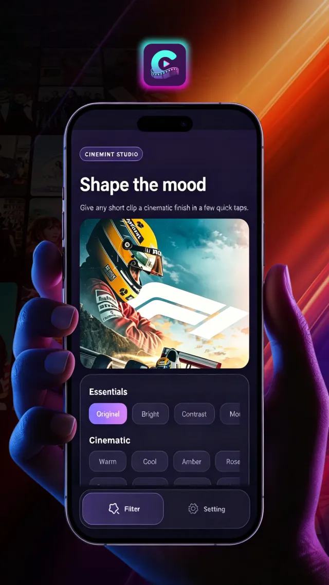 CineMint: Video Editor - Screen 1
