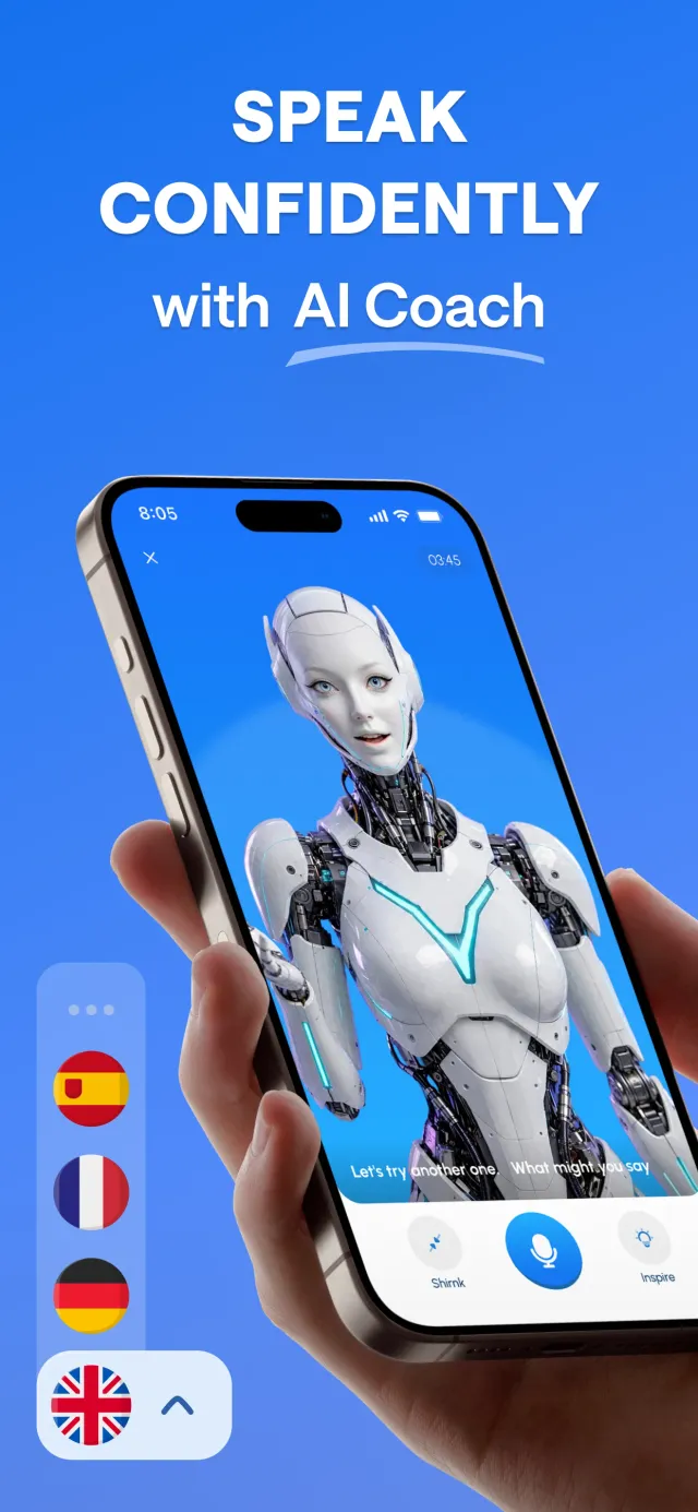 DailySpeak: AI Language Tutor - Screen 2