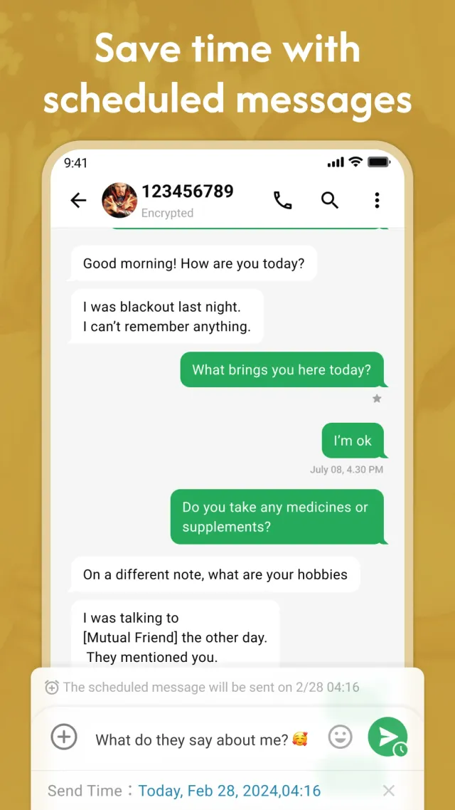 Messages: SMS + Messengers - Screen 6