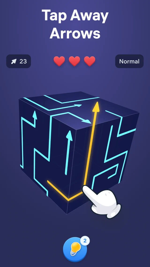 Arrow Puzzle 3D - Arrows Out - Screen 1