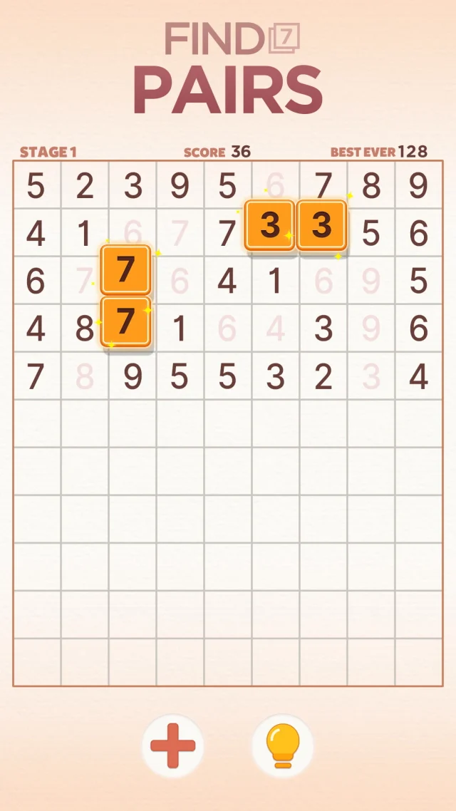 Daily Number Match - Screen 1
