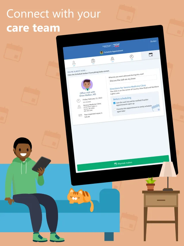MyChart - Screen 7
