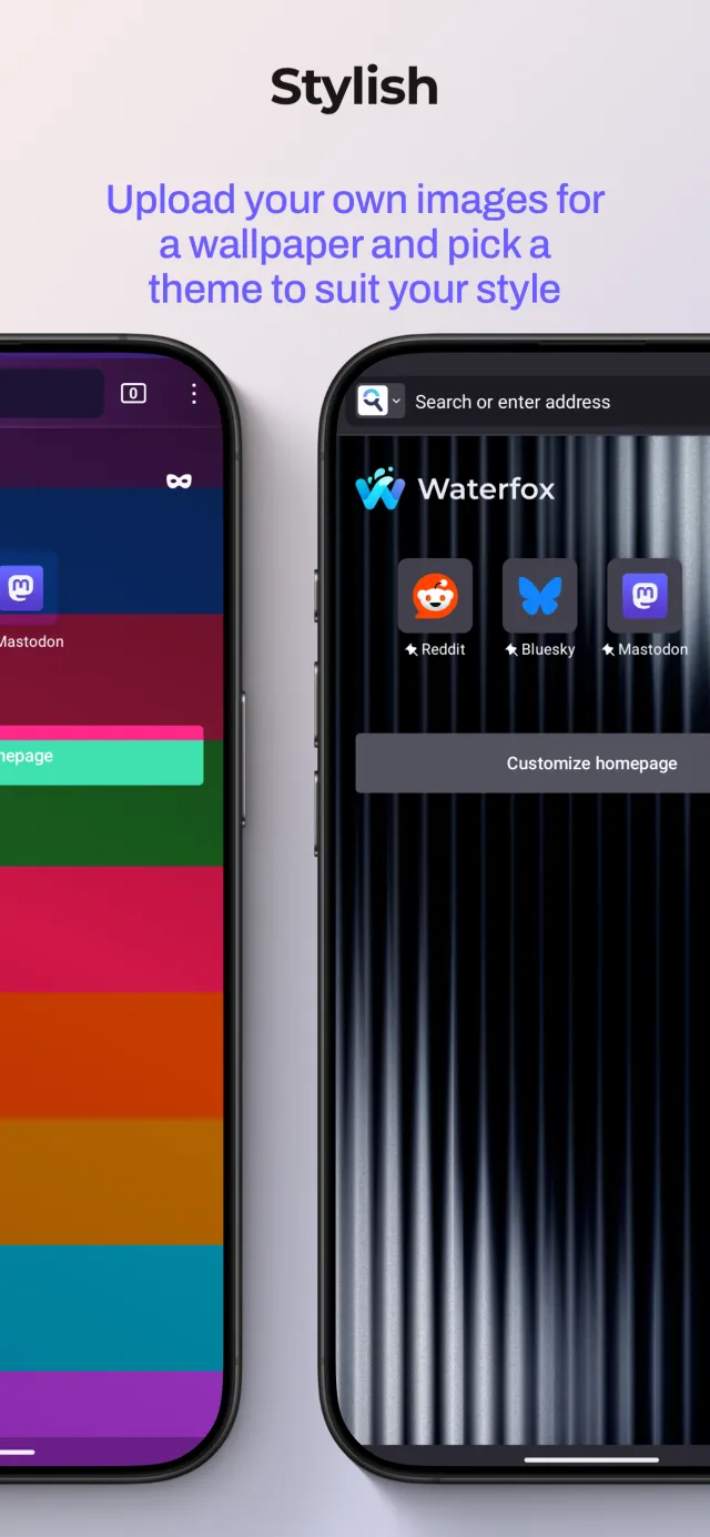 Waterfox: Private Web Browser - Screen 2