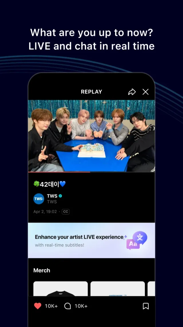 Weverse: Connect with Artists - Screen 3