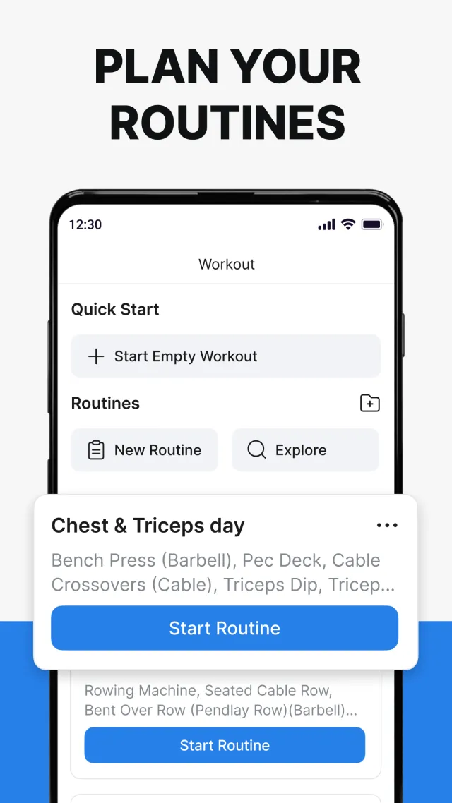 Hevy - Gym Log Workout Tracker - Screen 4