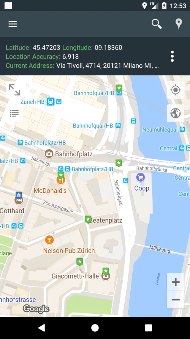 My Location - Track GPS & Maps - Screen 1
