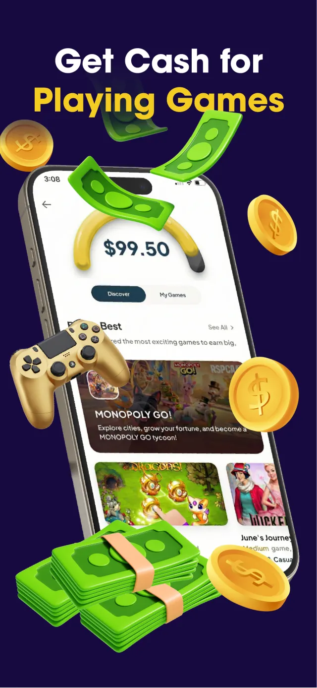 Benjamin - Earn Cash Rewards - Screen 1