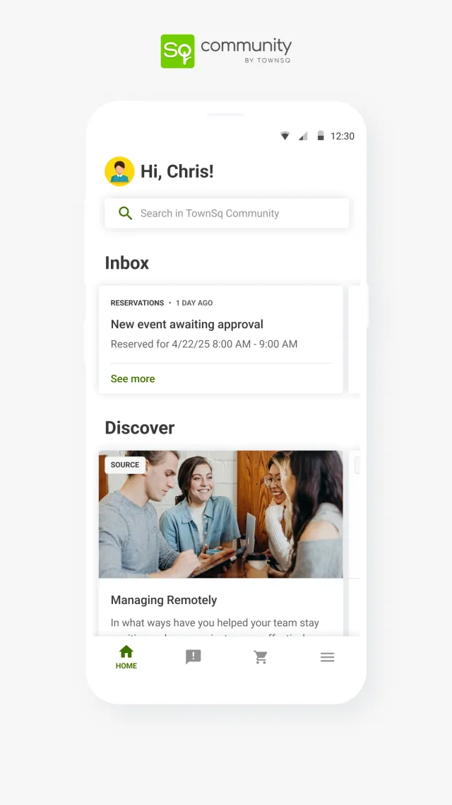 TownSq Community - Screen 2