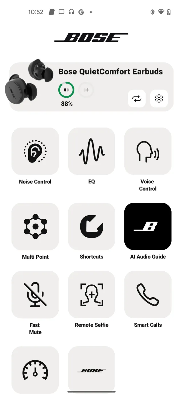 Bose QC Earbuds - Screen 1