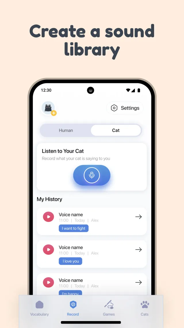 Cat Translator - Human to Pet - Screen 5