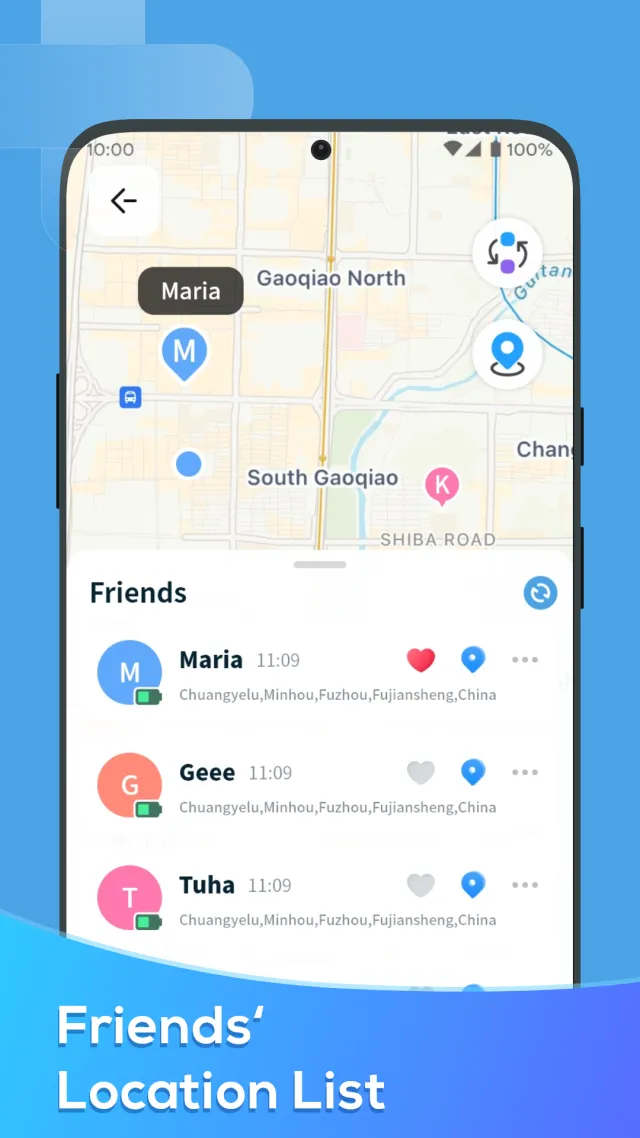 Location Share - Screen 3
