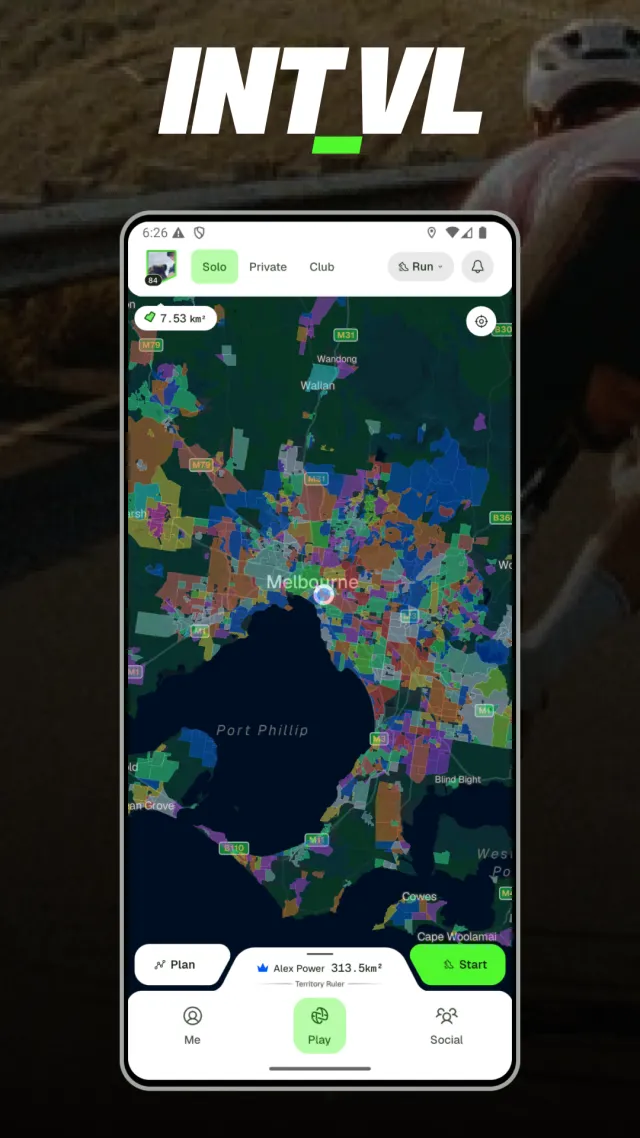 INTVL - Screen 1