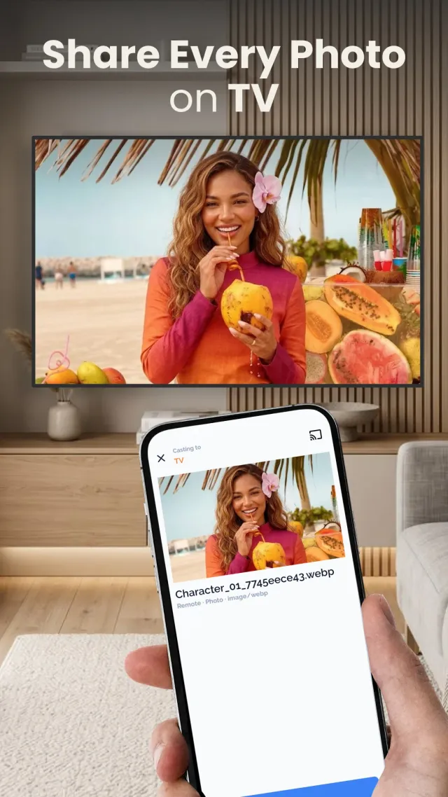 Cast to TV: Mirror & Remote - Screen 2