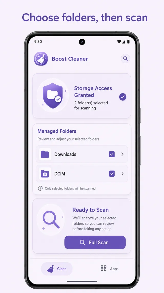 Boost Cleaner - Screen 2