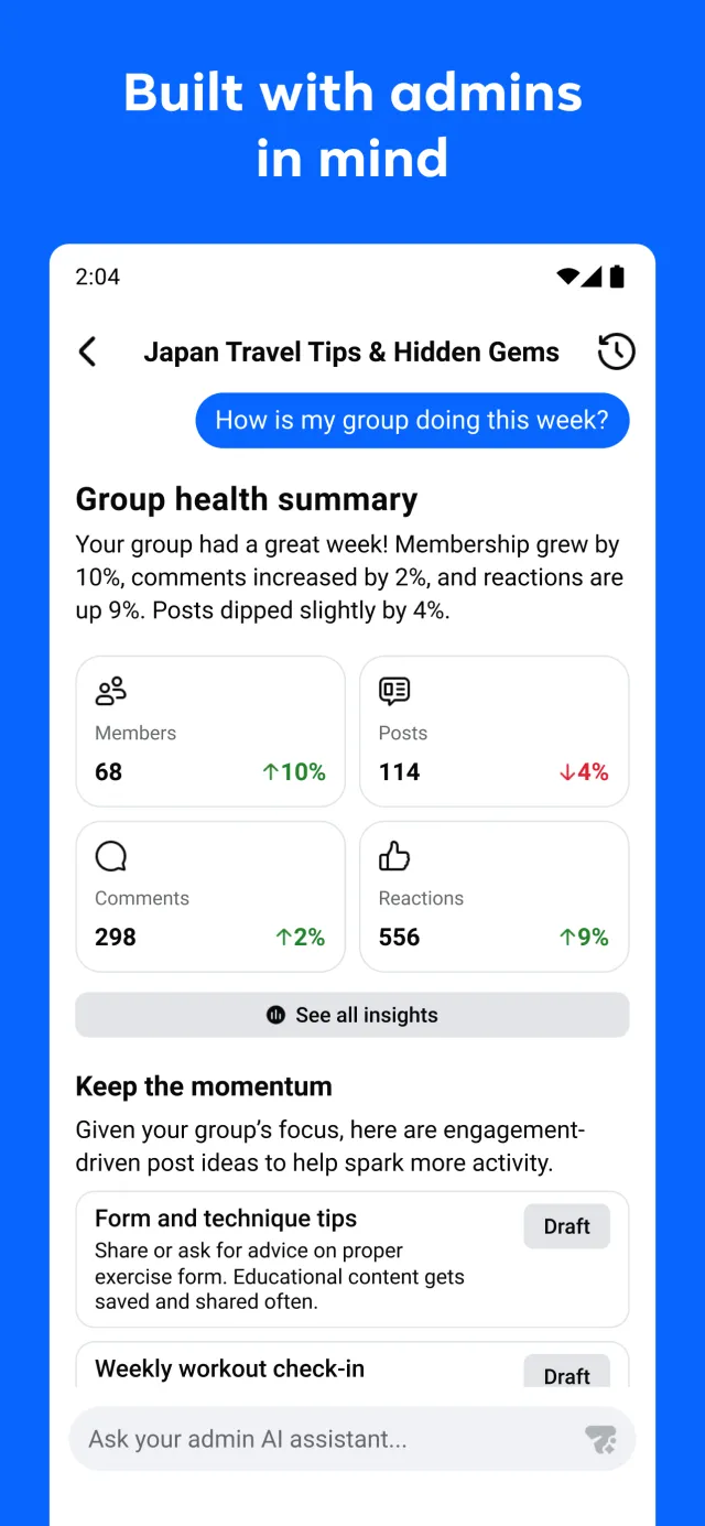 Forum, a Facebook app - Screen 4