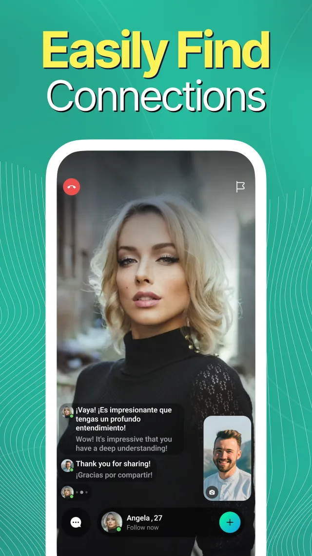 Lowins - Live Video Chat - Screen 2