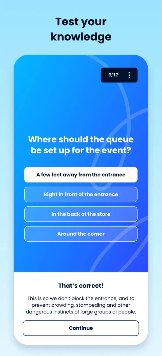 EdApp: Mobile LMS - Screen 4