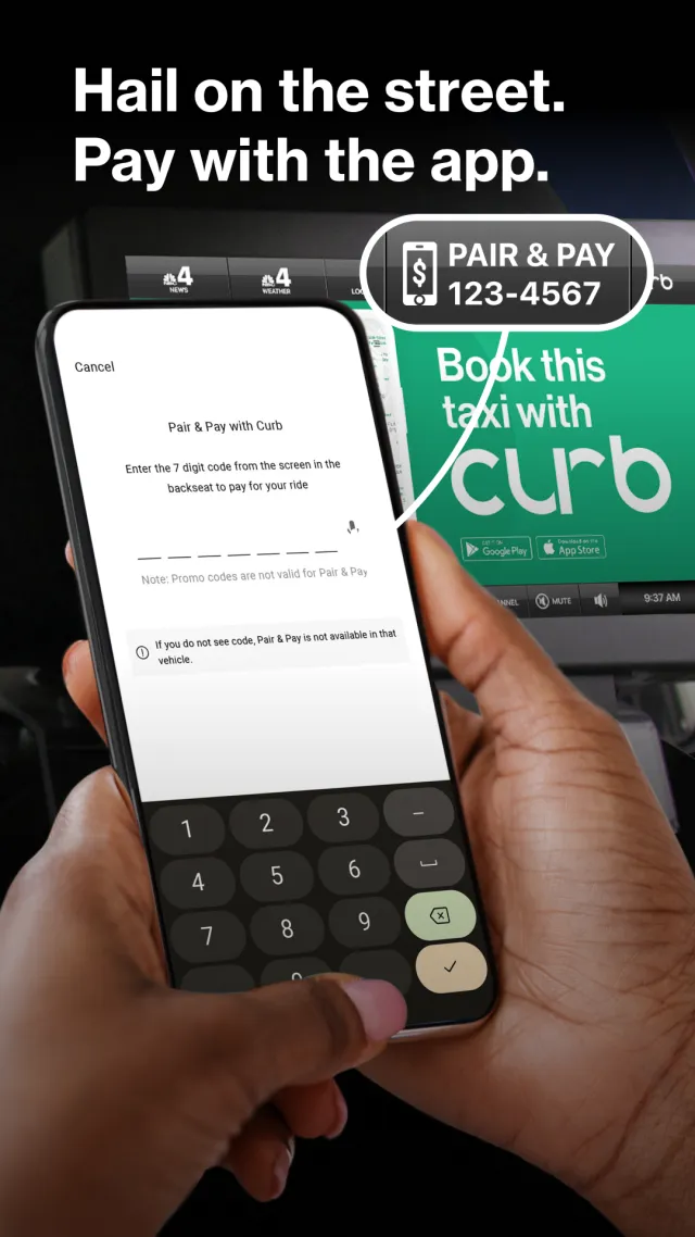 Curb - Request & Pay for Taxis - Screen 3