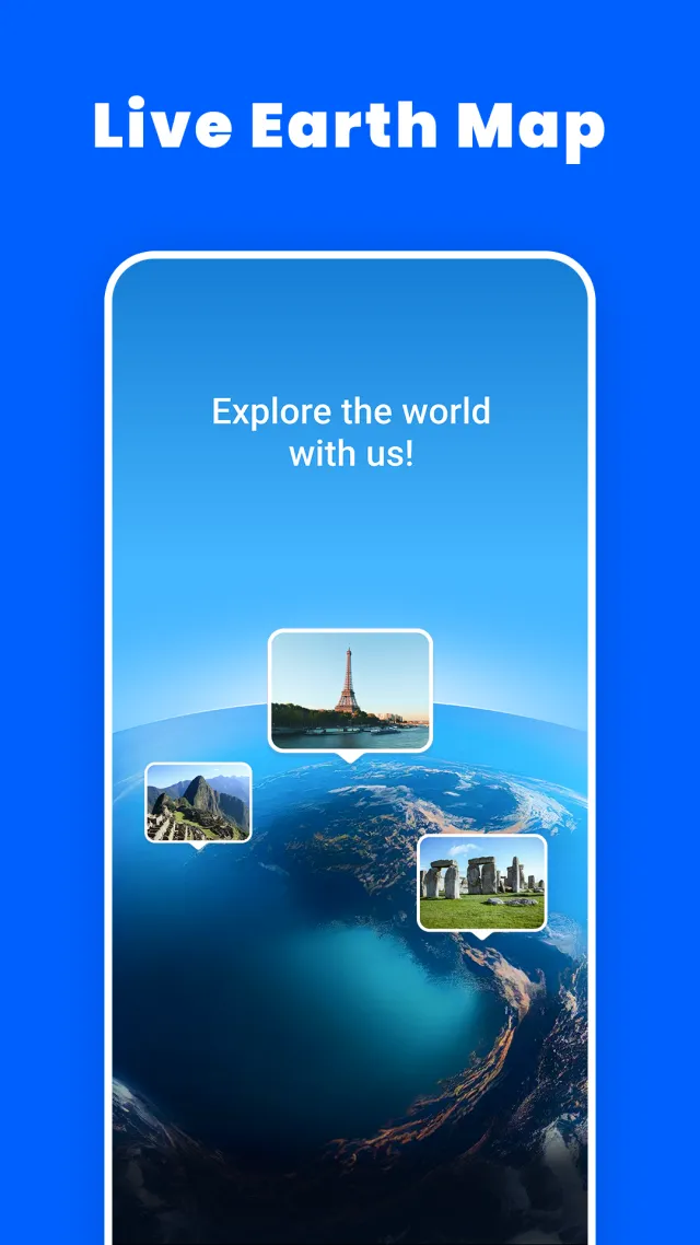 Live Satellite View: Earth Cam - Screen 1