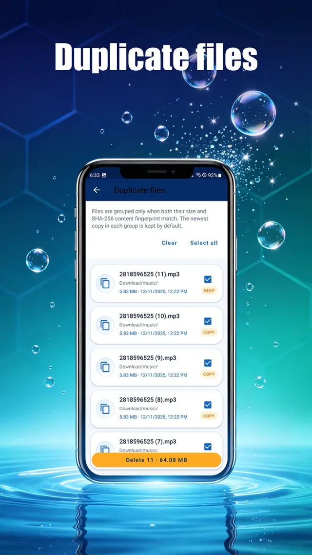 Storage Cleanup Tool - Screen 5