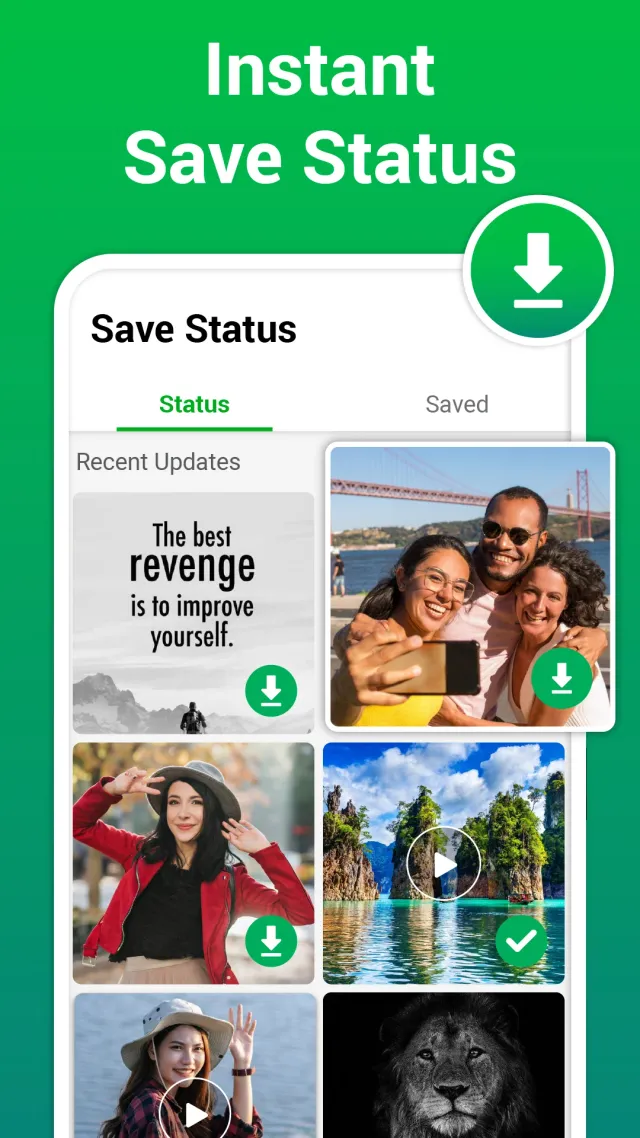 Status Saver: Video Downloader - Screen 1