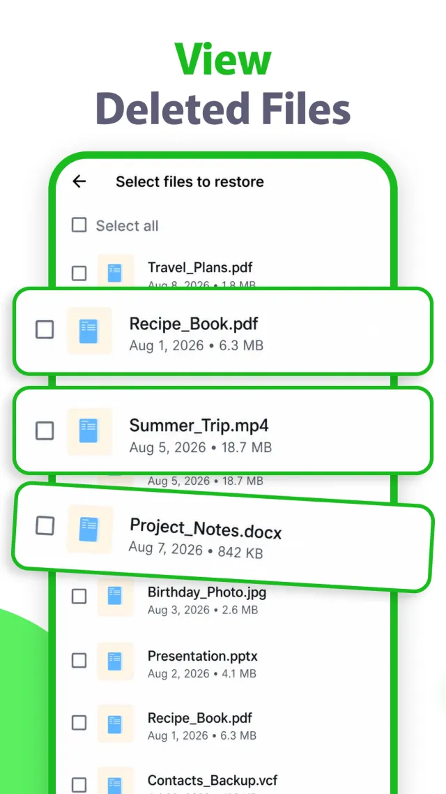 Recover Deleted Photos App - Screen 4