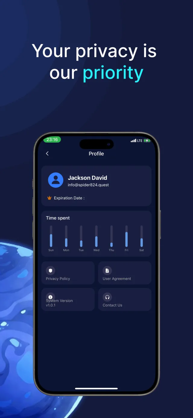 Start  VPN - Screen 4