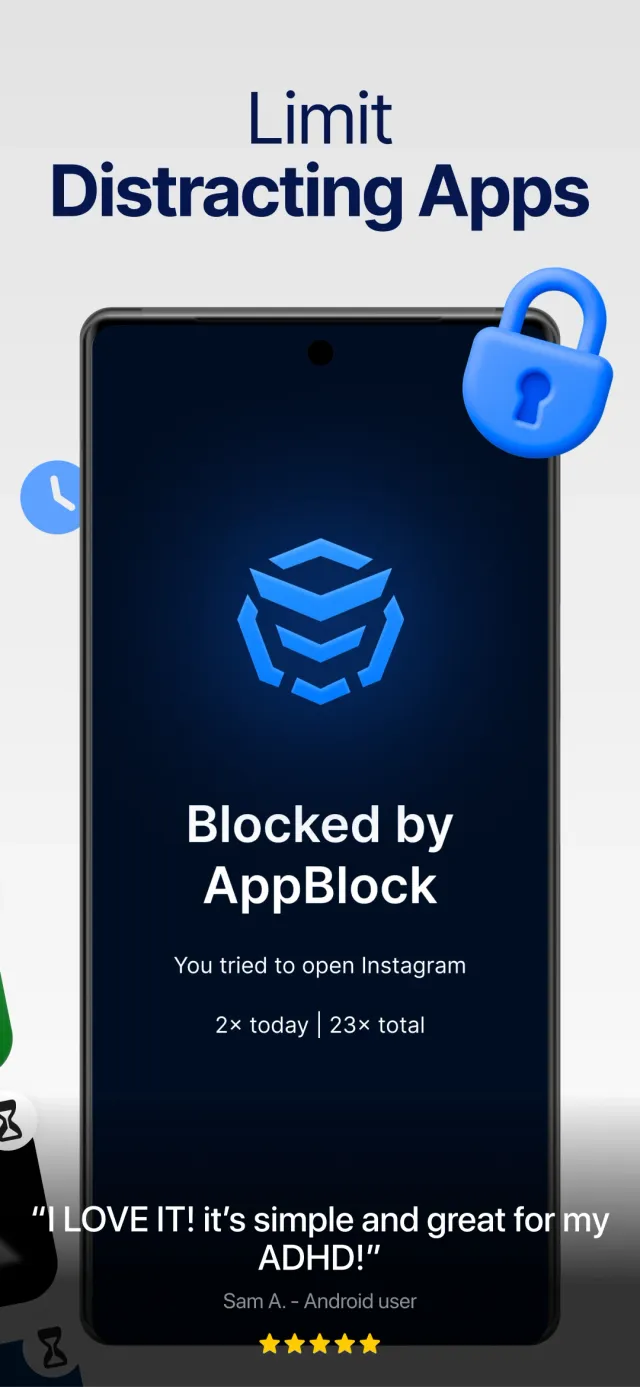 AppBlock - Block Apps & Sites - Screen 2