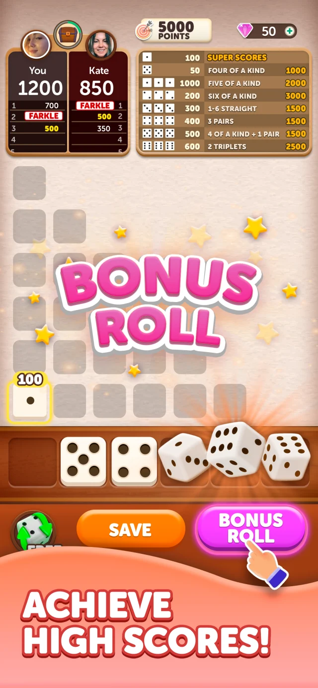 Farkle Dice Roll - Screen 3