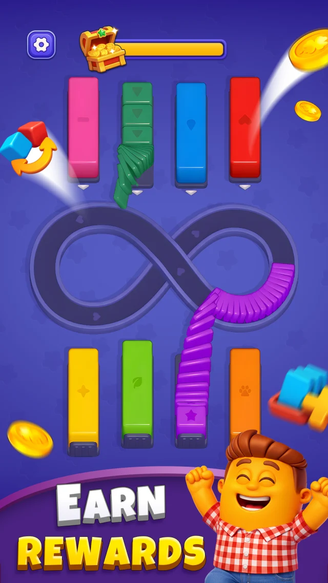 Loop Master: Color Jam Sort - Screen 6