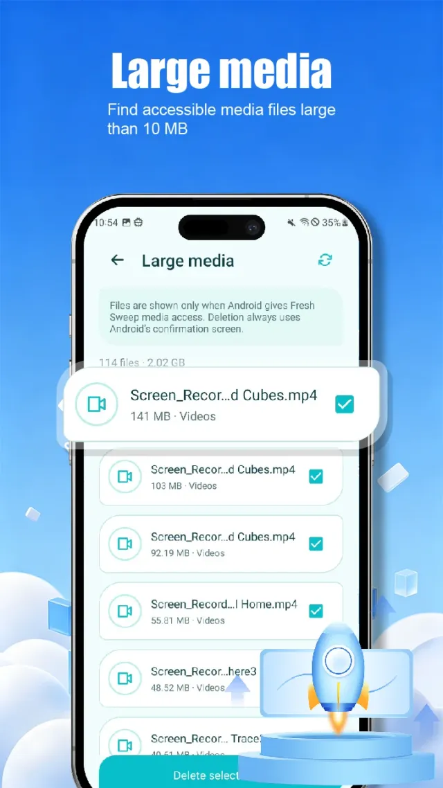 Fresh Sweep - Screen 4