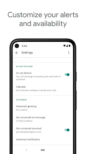 Google Voice - Screen 6